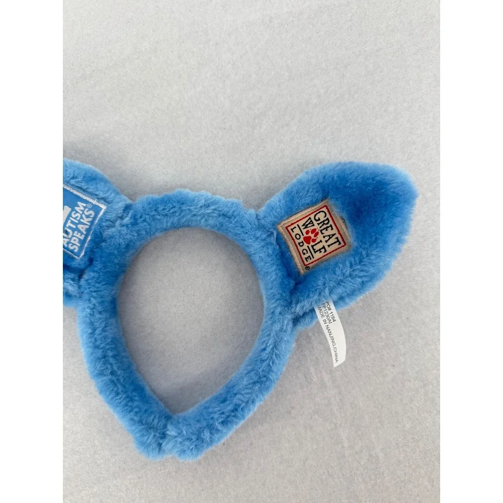 Great Wolf Lodge Headband Blue Autism Speaks Wolf Ears